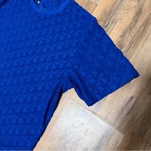 Dior Blue Short Sleeve Tee
